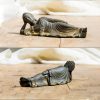 Estatua de Buda Shakyamuni de Hierro Rústico Rustic Iron Shakyamuni Buddha Statue
