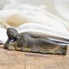 Estatua de Buda Shakyamuni de Hierro Rústico Rustic Iron Shakyamuni Buddha Statue