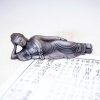 Estatua de Buda Shakyamuni de Hierro Rústico Rustic Iron Shakyamuni Buddha Statue
