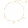 Anting Perak Sterling dengan Pesona Lada Zircon untuk Perlindungan Sterling Silver Protection Anklet with Zircon Pepper Charm