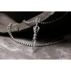 Colar Tibetano Vajra Dorje de Prata 925 para Iluminação Tibetan 925 Sterling Silver Dorje Vajra Enlightenment Necklace