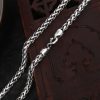 Collar Tibetano de Plata Esterlina 925 con Doble Dorje Vajra para la Fuerza Tibetan 925 Sterling Silver Double Dorje Vajra Strength Necklace