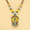إكسسوار شعر بزخارف خرز التبت Tibetan Alloy Beads Decorative Tassel Hair Accessory
