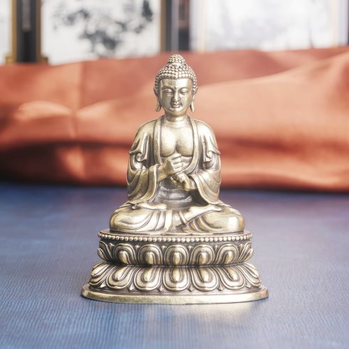 Estatua de Buda Tathagata de Cobre Tibetano Estatua de Buda Tathagata de Cobre Tibetano