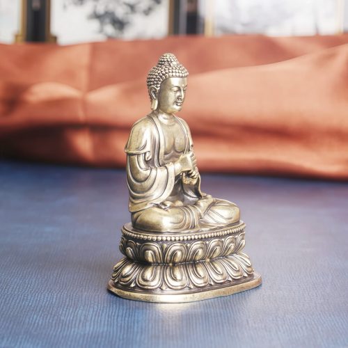 Estatua de Buda Tathagata de Cobre Tibetano Estatua de Buda Tathagata de Cobre Tibetano