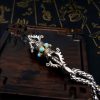 Collar con dije de Vajra Dorje de cobre tibetano para la prosperidad Tibetan Copper Vajra Dorje Wealth Necklace Pendant