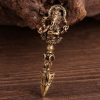 Collar con Elefante Dios de la Riqueza Ganesh Dorje Vajra Tibetano Tibetan Dorje Vajra Ganesh Elephant God of Wealth Necklace