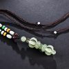 Collar con dije de Dorje Vajra de Jade Hetian Tibetano para el Éxito Tibetan Hetian Jade Dorje Vajra Success Necklace Pendant