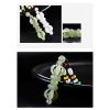 Collar con dije de Dorje Vajra de Jade Hetian Tibetano para el Éxito Tibetan Hetian Jade Dorje Vajra Success Necklace Pendant