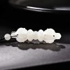 Collar con dije de Dorje Vajra de Jade Hetian Tibetano para el Éxito Tibetan Hetian Jade Dorje Vajra Success Necklace Pendant