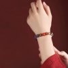 Mala Pergelangan Tangan Liuli Glass Om Mani Padme Hum Tibet Tibetan Liuli Glass Om Mani Padme Hum Wrist Mala