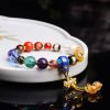 Mala Pergelangan Tangan Liuli Glass Om Mani Padme Hum Tibet Tibetan Liuli Glass Om Mani Padme Hum Wrist Mala