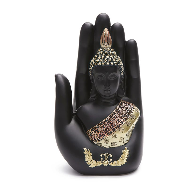 Adorno de Buda Tibetano de Resina con Bendición Tibetan Resin Buddha Blessing Ornament