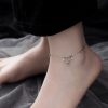 Tobillera de Protección con Campanas de Plata Esterlina Tibetana 925 Tibetan 925 Sterling Silver Bell Protection Anklet