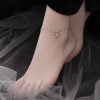 Tobillera de Protección con Campanas de Plata Esterlina Tibetana 925 Tibetan 925 Sterling Silver Bell Protection Anklet
