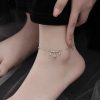 Tobillera de Protección con Campanas de Plata Esterlina Tibetana 925 Tibetan 925 Sterling Silver Bell Protection Anklet
