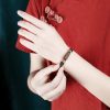 Tibetan Turquoise Om Mani Padme Hum Braided Bracelet Tibetan Turquoise Om Mani Padme Hum Braided Bracelet