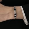 سوار فضة 925 أوم ماني بادمي هوم 925 Silver Om Mani Padme Hum Bracelet