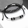 سوار فضة 925 أوم ماني بادمي هوم 925 Silver Om Mani Padme Hum Bracelet