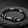 سوار فضة 925 أوم ماني بادمي هوم 925 Silver Om Mani Padme Hum Bracelet