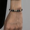 سوار فضة 925 أوم ماني بادمي هوم 925 Silver Om Mani Padme Hum Bracelet