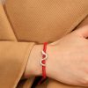 Gelang Kekuatan Tahun Ular Perak 999 999 Silver Snake Year Strength Protection Bracelet