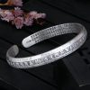 999 Perak Sterling Om Mani Padme Hum Lotus Meditasi Gelang 999 Sterling Silver Om Mani Padme Hum Lotus Meditation Bracelet