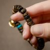 Pulsera de Fuerza con Ágata Roja, Turquesa y Agarwood Agarwood Turquoise Strength Bracelet