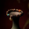 Pulsera de Fuerza con Ágata Roja, Turquesa y Agarwood Agarwood Turquoise Strength Bracelet