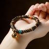 Pulsera de Fuerza con Ágata Roja, Turquesa y Agarwood Agarwood Turquoise Strength Bracelet