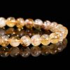 Armband des Wohlstands aus natürlichem Citrin und Amethyst Natural Citrine Amethyst Prosperity Bracelet