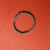 Pulsera de Seis Palabras Verdaderas Tibetana de Plata 925 Colorful Tibetan 925 Silver Six True Words Bracelet