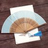 Kipas Lipat Vintage Kerangka Bambu Buatan Tangan Handmade Bamboo Frame Vintage Folding Fan