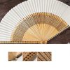 Kipas Lipat Vintage Kerangka Bambu Buatan Tangan Handmade Bamboo Frame Vintage Folding Fan