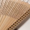 Kipas Lipat Vintage Kerangka Bambu Buatan Tangan Handmade Bamboo Frame Vintage Folding Fan