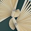 蓮の鯉の竹製折り扇 Lotus Koi Fish Bamboo Folding Fan