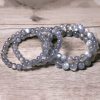 سوار يد الطاقة الهادئة من حجر القمر الطبيعي Natural Moonstone Calm Energy Bracelet
