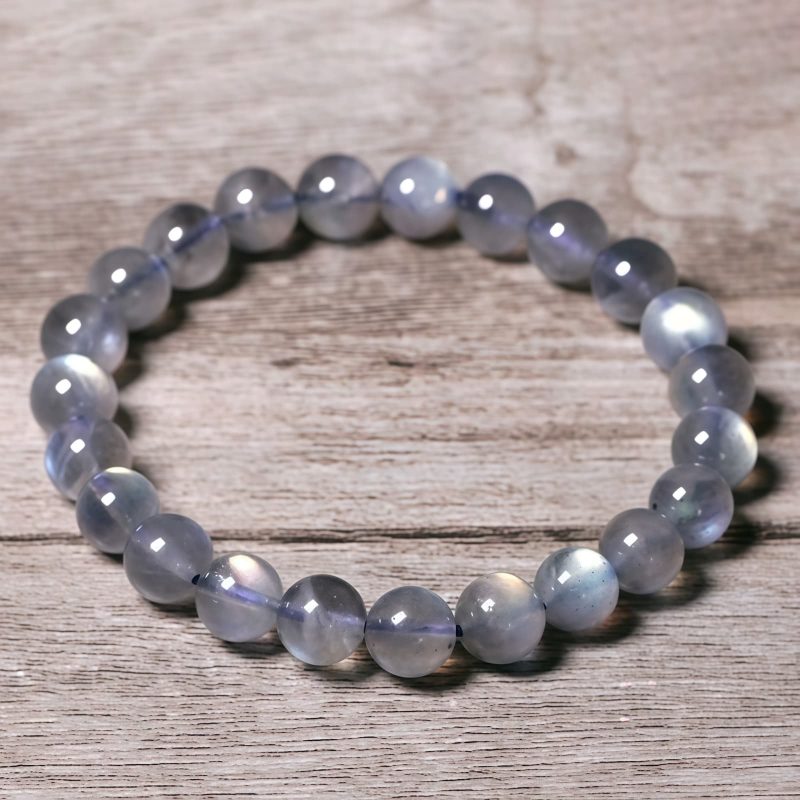 سوار يد الطاقة الهادئة من حجر القمر الطبيعي Natural Moonstone Calm Energy Bracelet