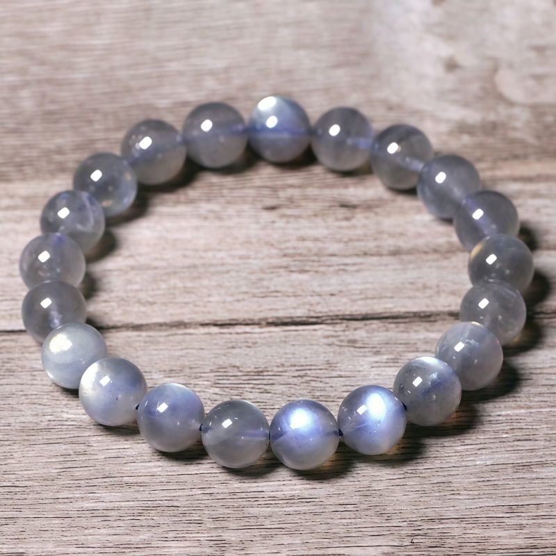 سوار يد الطاقة الهادئة من حجر القمر الطبيعي Natural Moonstone Calm Energy Bracelet