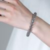 سوار يد الطاقة الهادئة من حجر القمر الطبيعي Natural Moonstone Calm Energy Bracelet