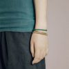 Pulsera Triple de Protección de Ágata Tibetana y Cobre Tibetan Agate Copper Protection Triple Wrap Bracelet