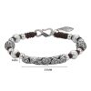 Pulsera Tibetana de Nube Auspiciosa en Cobre y Plata Tibetan Copper & Silver Auspicious Cloud Bracelet