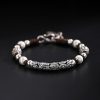 Pulsera Tibetana de Nube Auspiciosa en Cobre y Plata Tibetan Copper & Silver Auspicious Cloud Bracelet