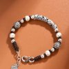 Pulsera Tibetana de Nube Auspiciosa en Cobre y Plata Tibetan Copper & Silver Auspicious Cloud Bracelet