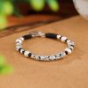 Pulsera Tibetana de Nube Auspiciosa en Cobre y Plata Tibetan Copper & Silver Auspicious Cloud Bracelet
