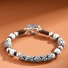 Pulsera Tibetana de Nube Auspiciosa en Cobre y Plata Tibetan Copper & Silver Auspicious Cloud Bracelet