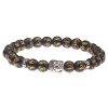 Pulsera de Mantra Budista con Piedra Natural Tibetana Tibetan Natural Stone Buddha Mantra Bracelet