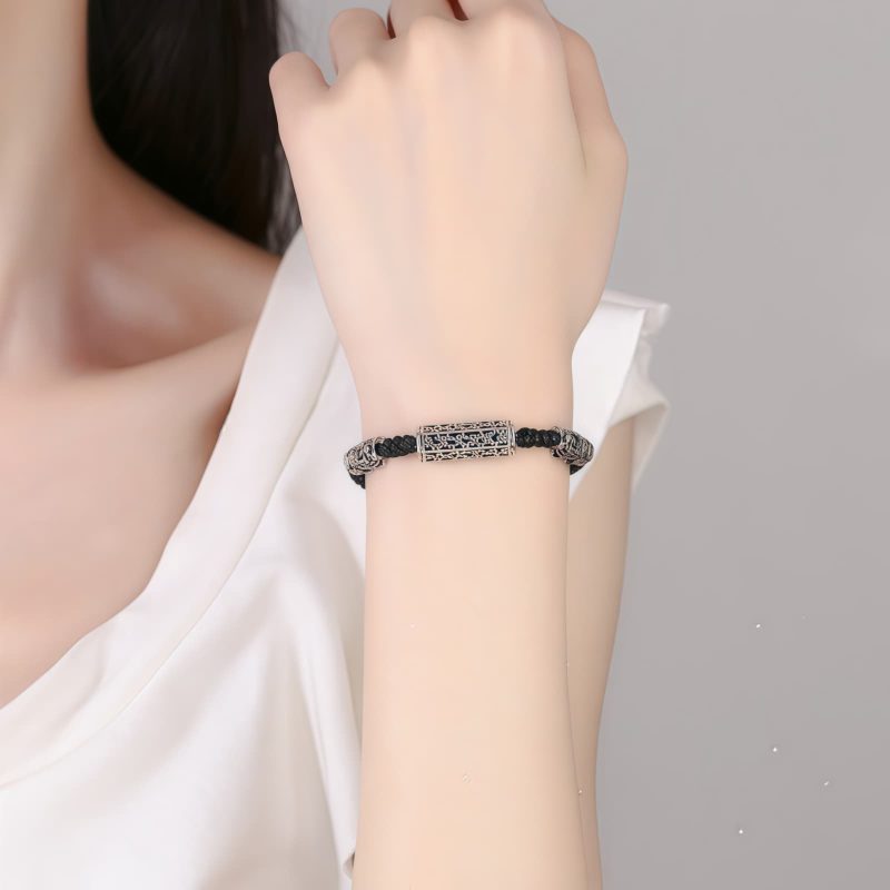 チベットの銅製オムマニパドメフムブレスレット Tibetan Copper Om Mani Padme Hum Bracelet