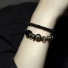 Pulsera Tibetana de Doble Vueltas con Dzi para la Calma Tibetan Dzi Bead Double Wrap Calm Bracelet