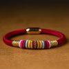Pulsera Nudo del Rey Kong Artesanal Tibetana Tibetan Handmade King Kong Knot Bracelet